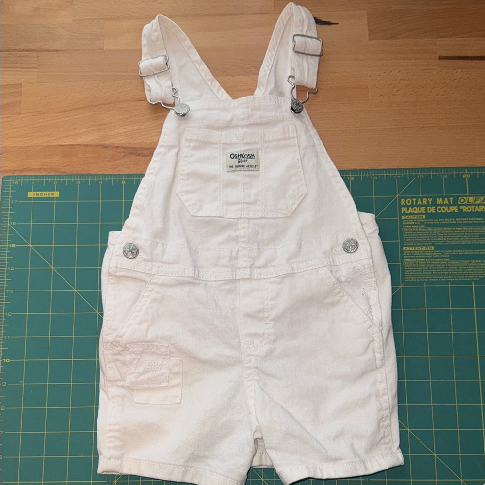 OshKosh B'gosh Cream Kids Overalls
